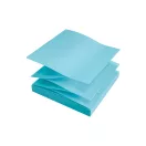 Jegyzettömb öntapadó, 75x75mm, 12x100lap, újrahasznosított 5644-88 Info Notes, pastell mix, kék, zöld, rózsaszín, sárga