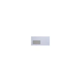   Boríték LC6/5 enyvezett bélésnyomott bal ablakos 35x90mm 114x229mm B20A20 Bluering® fehér