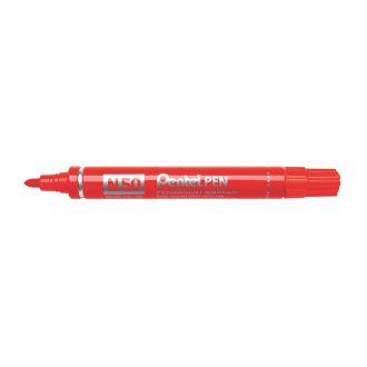   Alkoholos marker fém testű 4,3mm kerek hegyű N50-BE Pentel Extreme piros