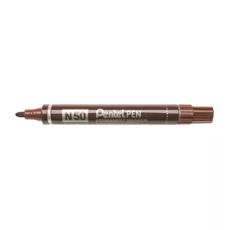   Alkoholos marker fém testű 4,3mm kerek hegyű N50-EE Pentel Extreme barna