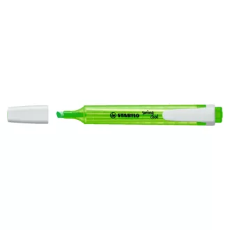   Szövegkiemelő 1-4mm, vágott hegy Stabilo Swing cool 275/33 zöld