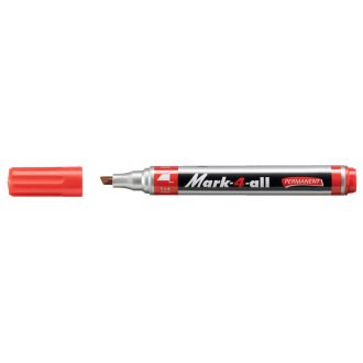   Alkoholos marker 1-4mm, vágott S Stabilo Mark-4-all 653/40 piros