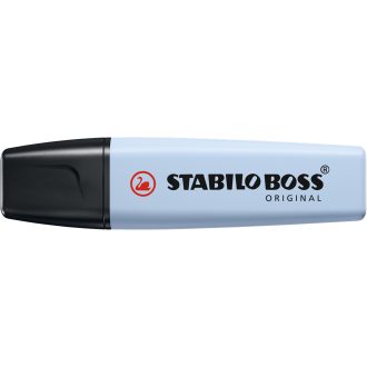   Szövegkiemelő 2-5mm, vágott hegyű, STABILO Boss original Pastel ködös kék