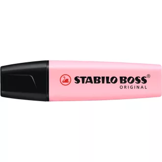   Szövegkiemelő 2-5mm, vágott hegyű, STABILO Boss original Pastel pink