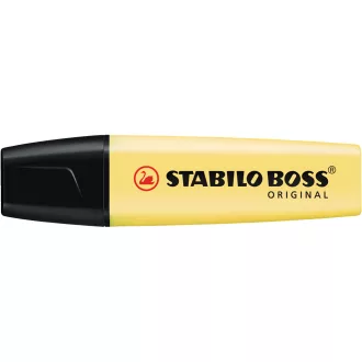   Szövegkiemelő 2-5mm, vágott hegyű, STABILO Boss original Pastel vanília
