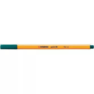 Rostirón, tűfilc 0,4mm, STABILO Point 88 fenyő zöld