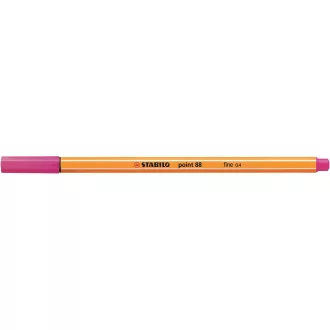 Rostirón, tűfilc 0,4mm, STABILO Point 88 pink