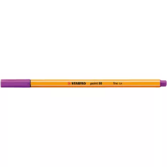 Rostirón, tűfilc 0,4mm, STABILO Point 88 rózsa