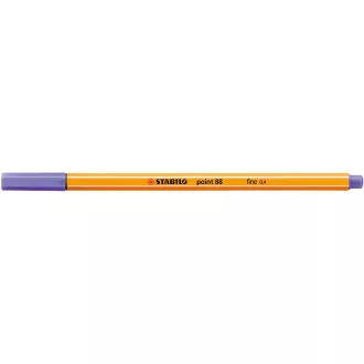 Rostirón, tűfilc 0,4mm, STABILO Point 88 halvány lila
