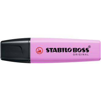   Szövegkiemelő 2-5mm, vágott hegyű, STABILO Boss original Pastel málna