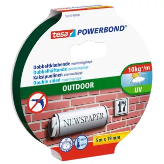   Ragasztószalag, rögzítószalag kültéri 19mmX5m PowerBond Tesa