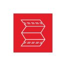 Kéztörlő 2 rétegű Z hajtogatású 160 lap/csomag 25 csomag/karton Classic None Stop M2 Katrin_34528 fehérített