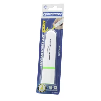   Szövegkiemelő 1-4,6mm, vágott hegyű, Centropen 6252 neon zöld