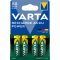 Elem tölthető akku AA ceruza 2600 mAH Power 4 db/csomag, Varta
