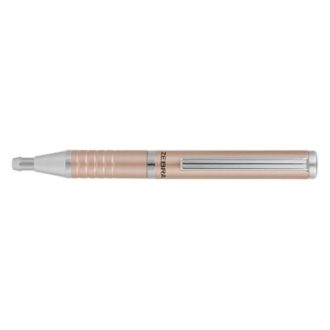 Golyóstoll rose gold test, Zebra SLF1, írásszín kék