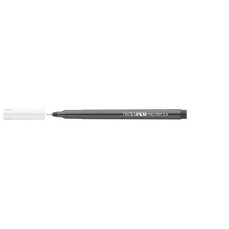   Rostirón, tűfilc vízbázisú, 0,5mm, kerek test, Tinten Pen Ico fekete