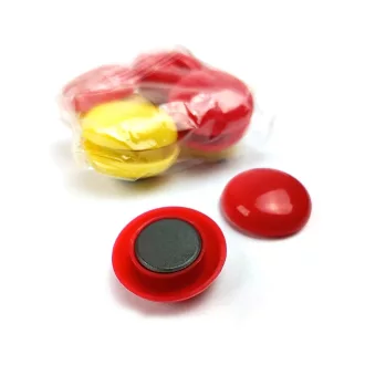 Mágnes 30mm, 10 db/csomag, Evo 5 klf. Szín