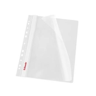   Gyorsfűző lefűzhető A4, PP 10 db/csomag, Esselte Vivida fehér