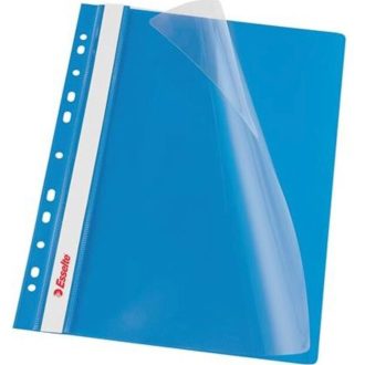   Gyorsfűző lefűzhető A4, PP 10 db/csomag, Esselte Vivida kék