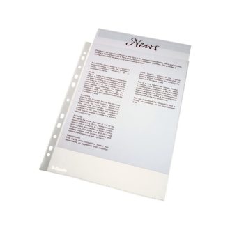   Genotherm lefűzhető A4, 43 micron narancsos dobozban Esselte Standard 100 db/csom