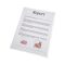 Genotherm 'L' A4, 85 micron narancsos Esselte Standard 100 db/csomag,