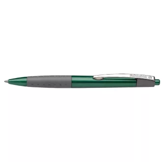   Golyóstoll nyomógombos 0,5mm, Schneider Loox, írásszín zöld