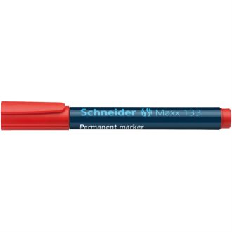   Alkoholos marker 1-4mm, vágott végű Schneider Maxx 133 piros