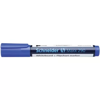   Tábla- és flipchart marker 2-3mm, kerek végű Schneider Maxx 290 kék