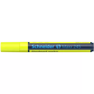 Üvegtábla marker 1-3mm, Schneider Maxx 245 sárga