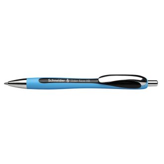   Golyóstoll nyomógombos 0,7mm, Schneider Slider Rave, írásszín fekete