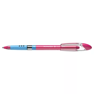   Golyóstoll 0,7mm, kupakos Schneider Slider Basic XB, írásszín rózsaszín