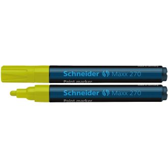 Lakkmarker 1-3mm, Schneider Maxx 270 sárga