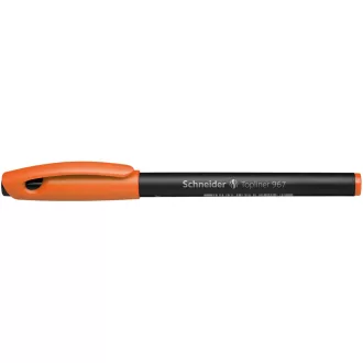   Rostirón, tűfilc 0,4mm, Schneider TopLiner 967 narancssárga