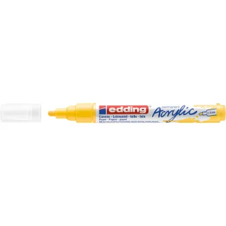 Akril marker 2-3mm, Edding 5100 citromsárga