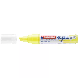 Akril marker 5-10mm, Edding 5000 neon citromsárga