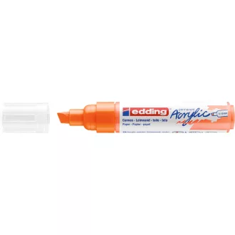 Akril marker 5-10mm, Edding 5000 neon narancssárga