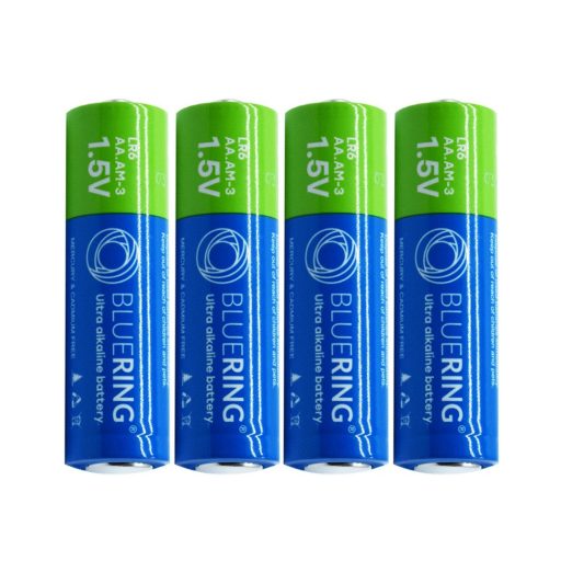 Elem AA ceruza LR6 tartós alkáli zsugorfóliás Bluering® 4db/csomag