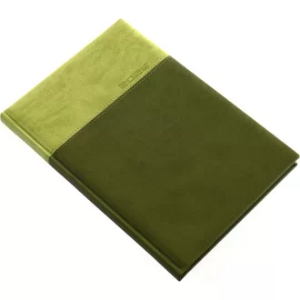   Határidőnapló Lux B/5, heti fehér lapokkal zöld Realsystem 2026.