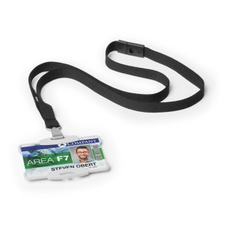   Biztonsági kártyatartó 1 kártyához Durable Eco szürke 10 db/csom