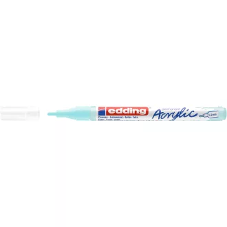 Akril marker 1-2mm, Edding 5300 pasztellkék