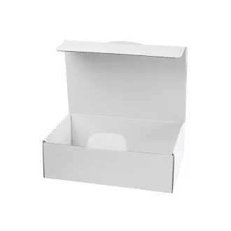   Irattári doboz A4, 375x250x115mm, mindkét oldalán fehér Bluering®