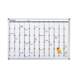   Éves tervezőtábla, mágneses, 90x60cm, VO-12 ValueLine  VO-12 Franken