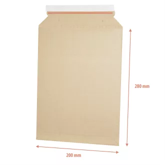   Csomagküldő webshop hullámkarton tasak A5+ 190x272mm/200x280mm E-Flute