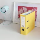 Iratrendező A5, 7,5cm,lapraszerelt, Bluering® sárga