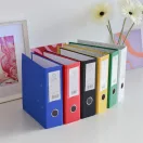 Iratrendező A5, 7,5cm,lapraszerelt, Bluering® zöld