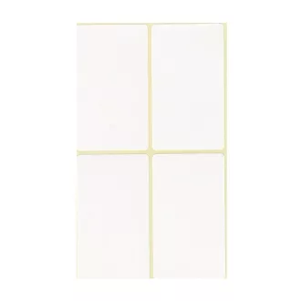 Etikett címke, 40x70mm, 15 lap, 4 címke/lap