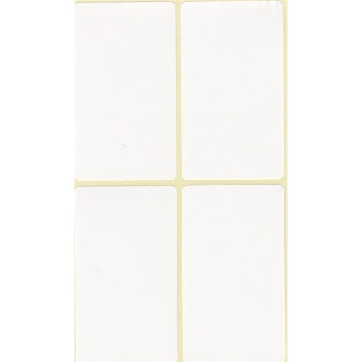 Etikett címke, 40x70mm, 15 lap, 4 címke/lap