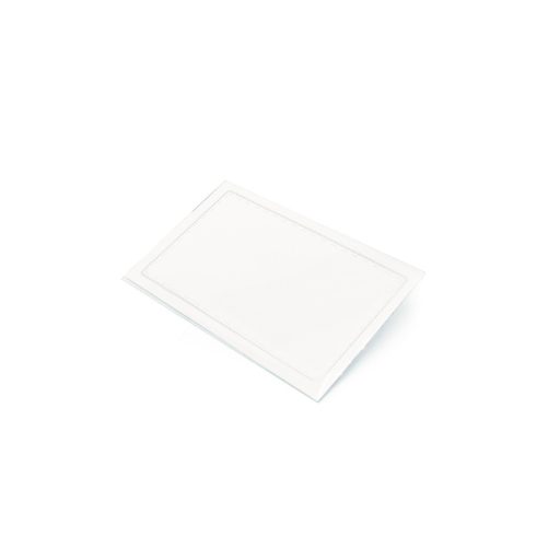 Névkitűző 90x56mm, biztosító tűvel és csiptetővel Bluering®