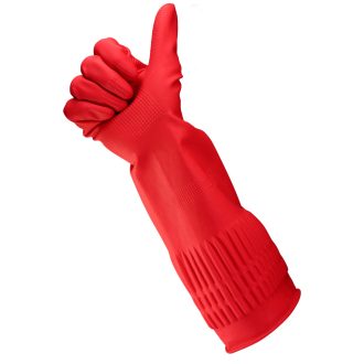   Gumikesztyű extra hosszú 38 cm-es hossz L HoReCa Bonus+ B067