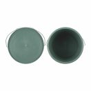 Vödör 10 literes műanyag fedél nélkül fém füllel újrahasznosított